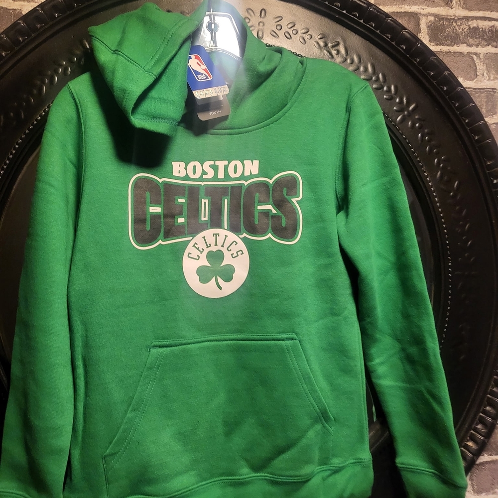 NBA Boston Celtics Green Kids Hoodie
